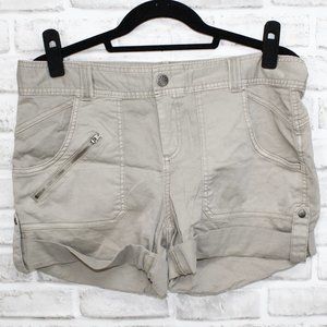 Athleta Khaki Shorts Size 10